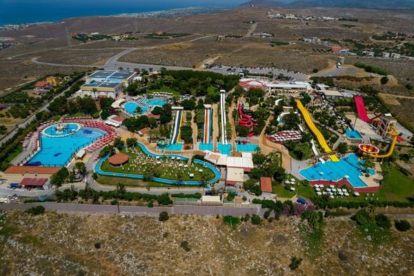 Parco acquatico Watercity vicino a Gouves, Creta