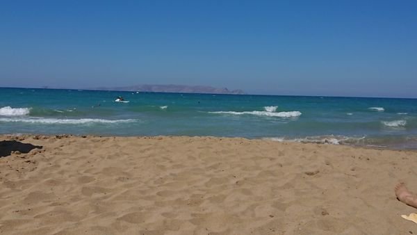 Amnissos Beach a ovest di Gouves, Creta