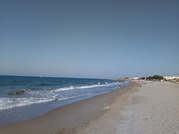 Aposelemis Beach vicino a Gouves, Creta