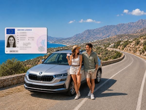 Validità della patente UE a Creta, Grecia