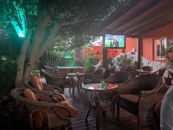 Maria's Bar sul lungomare di Gouves